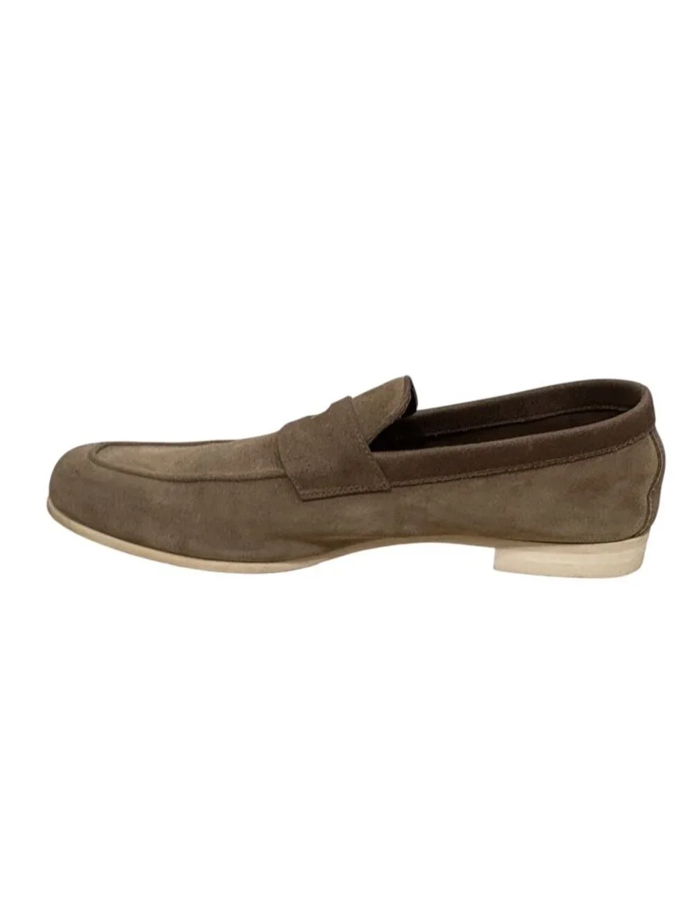 John Lobb Suede Leather Loafers Size UK 8.5